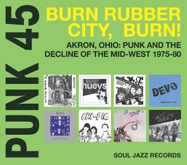 Soul Jazz Records pochette Punk 45 Akron