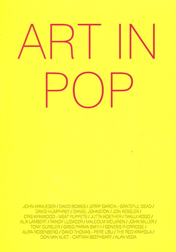 Flyer Exposition Art In Pop