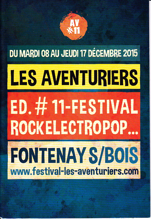 Programme Festival Les Aventuriers
