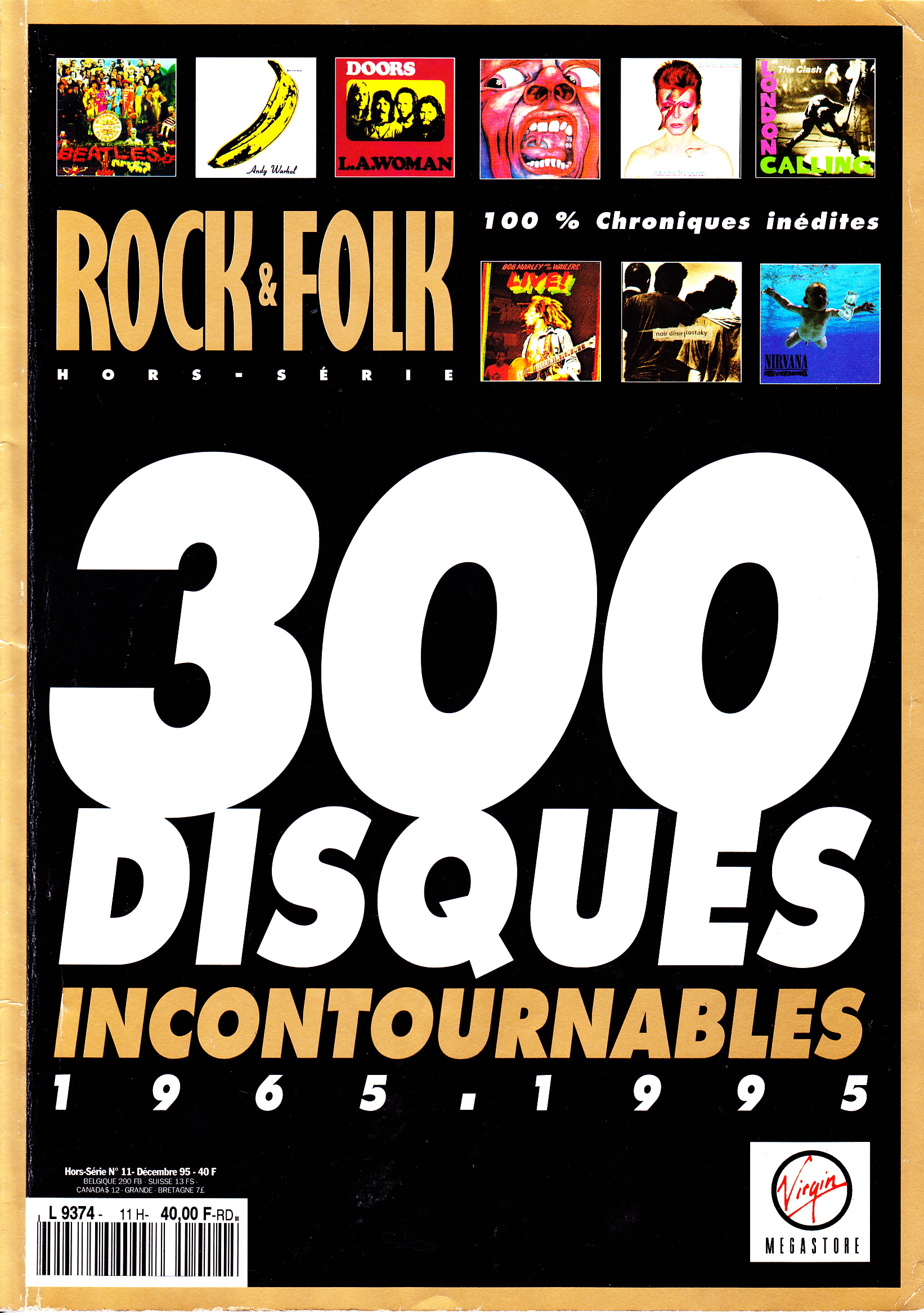 Rock & Folk hors série n°11 décembre 1995