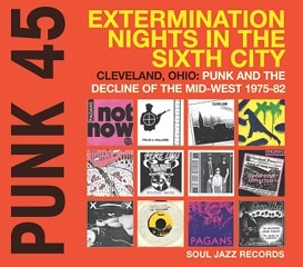 Soul Jazz Records pochette Punk 45 Cleveland
